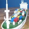 INQUWAN DIY Racing Boats Container Vessel Battery Powered Ship Model Educational Toys Children Gifts view 3