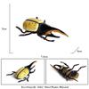 Flormoon Realistic Animal Figures Hercules Beetle Figurines Insect Toy, Science Project, Cake Topper, Early Educational Toys Birthday for Toddlers Kids Age 3 4 5 view 3