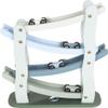 small foot Cascade Style Wooden Race Track with Four Wooden Cars for Children Aged 3+ 11651 25 x 10 x 29 cm Blue view 1