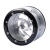 2.2'' Alloy Beadlock Wheel Rims for Axial Wraith SCX10 4WD D90 1/10 RC Car (Silver-Black) view 4