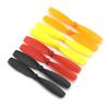Parts & Accessories 2A+2B 60mm 6cm Props High Speed Propellers Blades Props A B for 1mm Shaft R/C Spare Parts Access Small Mini Quadcopter Drone - (Color: Orange) view 2