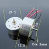 Motors DC 1.5V 3V 5V 6V 5500RPM Mini 300 Solar Power Motor Small Round Toy Motor DIY - (Model:1pcs Motor + 1pcs Bracket) view 2