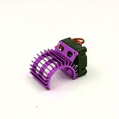 Parts & Accessories Aluminum Waterproof 20-28mm Heat Sink with 5-12V Cooling Fan for R/C Hobby car brushless Motors Wire Connector Optional - (Color: 2s Balance Connector)