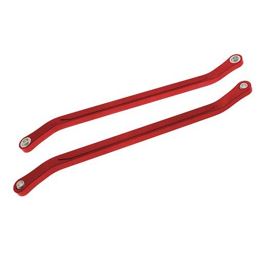 Parts & Accessories 2pcs Machined Alloy Rear Axle to Chassis Links for Rc Hobby Model Car 1-10 Vrx Octane Vetta Karoo Ftx Outlaw Upgraded Hop-Up - (Color: Red)