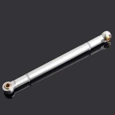 Parts & Accessories 2PCS 80-130MM Linkage Pull Rod Metal Pushrod Tie Rods for 1:10 SCX10 D90 Climbing RC Cars Connecting Accessories - (Color: Silver 80mm)