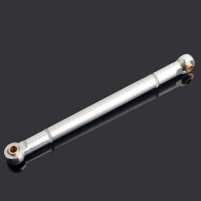 Parts & Accessories 2PCS 80-130MM Linkage Pull Rod Metal Pushrod Tie Rods for 1:10 SCX10 D90 Climbing RC Cars Connecting Accessories - (Color: Silver 80mm)