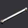 Parts & Accessories 2PCS 80-130MM Linkage Pull Rod Metal Pushrod Tie Rods for 1:10 SCX10 D90 Climbing RC Cars Connecting Accessories - (Color: Silver 80mm) view 1