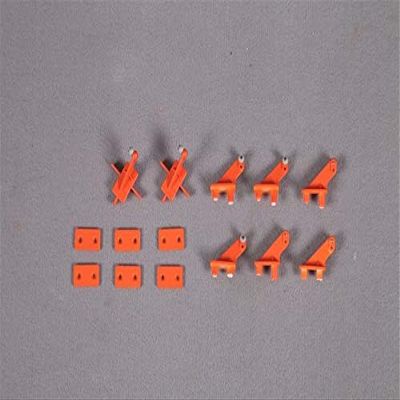 Parts & Accessories FMS 90mm Super Scorpion EDF Ducted Fan Jet Parts Retract Landing Gear Set System Motor ESC Servo RC Airplane Model Plane Spare - (Color: Control Horns-Orange)