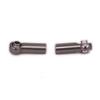 Parts & Accessories 2Pcs Alloy Tie Rod Link Ball Head M2.5 for Rc Hobby Model Car Tie Rod End N10215 Reciprocal Thread Positive and Negative Thread - (Color: Titanium) view 1
