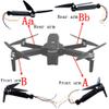 Occus Parts & Accessories Spare Parts Arm Propeller Blade Body Shell Camera Remote Controler for SJR/C F11 SJRC F11 RC Quadcopter Drone Accessories F11Pro - (Color: Set1) view 3