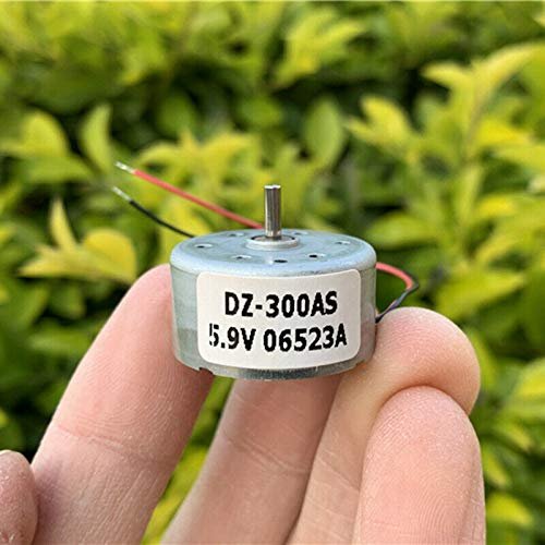 Motors Sankyo Mini 300 Solar Power Toy Motor DC 1.5V-6V Micro 24mm Round Spindle Motor - (Model:Model B: DZ-300AS)