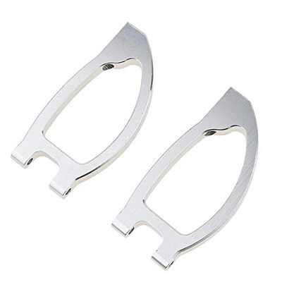 Parts & Accessories Occus 2pcs 188018 Aluminum Alloy Front Upper Suspension Arm 08048 1/10 Upgrade Parts for RC Monster Truck 94188 - (Color: Silver, CN)