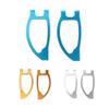 Parts & Accessories Occus 2pcs 188018 Aluminum Alloy Front Upper Suspension Arm 08048 1/10 Upgrade Parts for RC Monster Truck 94188 - (Color: Silver, CN) view 2