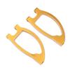 Parts & Accessories Occus 2pcs 188018 Aluminum Alloy Front Upper Suspension Arm 08048 1/10 Upgrade Parts for RC Monster Truck 94188 - (Color: Silver, CN) view 3