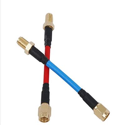 Parts & Accessories Aomway CBA004 80mm FPV Antenna Extension Cord Wire SMA RP-SMA for RC Parts - (Color: RP SMA)