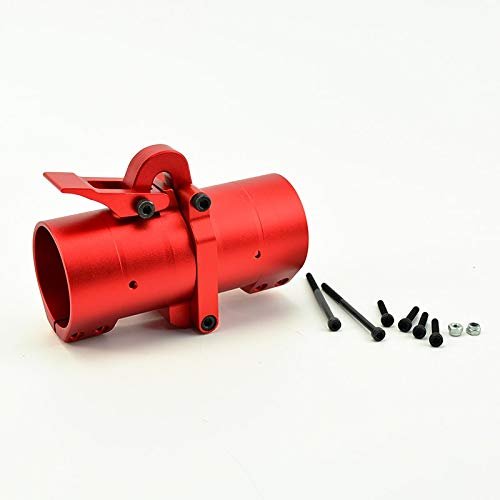 Parts & Accessories CNC Plant Agriculture D25/28/30/35/40mm Horizontal Folding Arm Drone Arm Carbon Tube Fixing Seat Clamp Joint Adapter Parts - (Color: 35mm red)