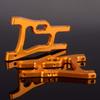 Parts & Accessories 02007/02160 Rear Lower Sus Arm 102021 for HSP Redcat 1/10 RC On-Road Drift Car - (Color: Silver) view 4