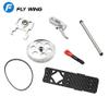 Parts & Accessories FW450 RC Helicopter Parts Main Gear Main Rotor Housing Control Arm Set Main Shaft Feathering Shaft - (Color: Army Green) view 2