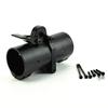 Occus Parts & Accessories CNC Plant Agriculture D25/28/30/35/40mm Horizontal Folding Arm Drone Arm Carbon Tube Fixing Seat Clamp Joint Adapter Parts - (Color: 35mm Black) view 2