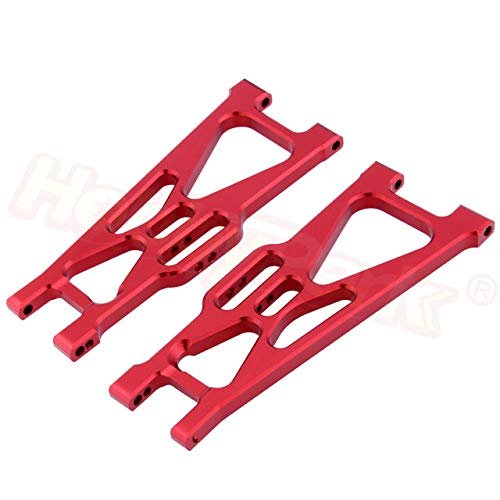 Parts & Accessories Aluminum Rear Lower Suspension Arm for RC 1:10 Electric Himoto E10 E10XT E10XTL Katana Truggy Upgrade Parts 33603G 31604 - (Color: Red 7987)