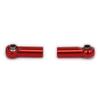 Parts & Accessories 2Pcs Alloy Tie Rod Link Ball Head M2.5 for Rc Hobby Model Car Tie Rod End N10215 Reciprocal Thread Positive and Negative Thread - (Color: Red) view 1
