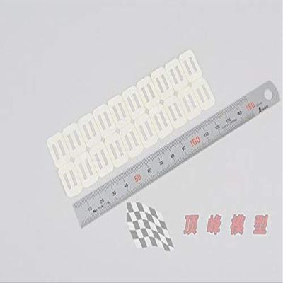 Parts & Accessories 20Pcs/Lot Paper Hinges/Hinge Folding Leaf/aileron Tail Wing Connector, KT, Foam, balsa rc Airplane Universal - (Color: L20XW13mm (Medium))