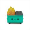 100% Soft Dumpster Fire Vinyl Figure view 2
