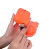 Arokibui USB Mini Upgrade Inflatable Costume Fan Replacement Blow up Blower Potable Fans for Dinosaur Inflatable Costume Doll Mascot Head or Other Inflatable Game Clothing Orange view 2