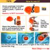 Arokibui USB Mini Upgrade Inflatable Costume Fan Replacement Blow up Blower Potable Fans for Dinosaur Inflatable Costume Doll Mascot Head or Other Inflatable Game Clothing Orange view 4