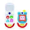 Baby Toy Flip Phone  4 Interactive Sound and Music Buttons Plus Realistic Ringtone  Includes a Mirror and Fun Light Effects  Smartphone Toy for Babies 3+ Months  ASTM Certified view 1