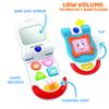 Baby Toy Flip Phone  4 Interactive Sound and Music Buttons Plus Realistic Ringtone  Includes a Mirror and Fun Light Effects  Smartphone Toy for Babies 3+ Months  ASTM Certified view 2
