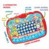 Learning Tablet for Toddlers 1-3 - Educational ABC Toy to Learn Alphabet, Number, Music & Words - Early Development Electronic Learning & Activity Game, Suitable for 1 2 3 Year Old Boys & Girls view 2
