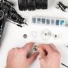 Fafeicy Plastic Gears Set Pulley Belt Gears Kits Gear Set Robot Motor Toy DIY Parts for Model Amateur(34 Gear Packages) view 2