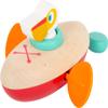 Small Foot 11654 Wooden Pelican, Wind-up Toy for The Water, for Children Aged 24+ Months view 4