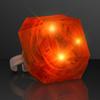 FlashingBlinkyLights Set of 24 Huge Orange Gem Light Up Rings view 1