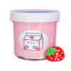 Strawberry Milk Scented Slime for Kids Ages 8+  Thick & Glossy Handmade Slime with Strawberry Charm  Soft, Stretchy, ASMR Toy  4oz - Hoshimi Slimes view 1