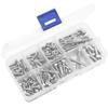 205PCS ShareGoo Stainless Steel M3 M4 Screws,Wheel Hexagon Nut, R Pin RC Screw Kit Compatible with Axial RC4WD Traxxas Slash 4x4 Short Truck Off-Road RC Car Truck view 4