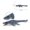 EOIVSH Large Mosasaurus Toy 13.4", Realistic Deep Sea Monster Mosasaurus Dinosaur Plastic Hand-Painted Ocean Animal Model Figurine for Bath Pool Toy, Birthday Gifts, Party Favors, Kids Toys view 2