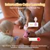 alilo Smarty Bunny Baby Rattle Musical Light Up Toys, Infants Newborns Baby Toys 0-3-6-12-18-24 Months,1 Year Old Boy Girl Gifts, 4 Music Modes and Color Recognition Function with 9 Color Card view 4