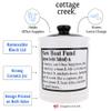 Cottage Creek Jars Dad Gifts, New Boat Fund Piggy Bank, Boat Candy Jar, Boat Gifts, Boating Gifts, Gifts for Men, Boyfriend, Grandpa view 2