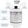 Cottage Creek Jars What The IRS Missed Piggy Bank, Office Candy Jar, Fun Savings Bank, Office Decor, Coworker Gifts view 2