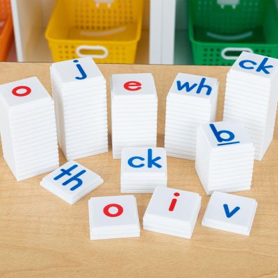 Really Good Stuff Digraphs Stacking Tiles Game - 1 Game