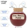 Cottage Creek Jars - New House Fund Piggy Bank, House Savings Money Jar, Our Future Fund, House Gifts, Couples Gifts for Wedding, Engagement view 2
