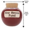 Cottage Creek Jars - New House Fund Piggy Bank, House Savings Money Jar, Our Future Fund, House Gifts, Couples Gifts for Wedding, Engagement view 4