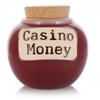 Cottage Creek Jars | Casino Money Jar, Slot Machine Piggy Bank | Premium Ceramic Gambling Bank & Vegas Themed Home Decor | Gift for Casino Lovers, Poker Players, Gamblers, Men & Women view 1