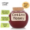 Cottage Creek Jars | Casino Money Jar, Slot Machine Piggy Bank | Premium Ceramic Gambling Bank & Vegas Themed Home Decor | Gift for Casino Lovers, Poker Players, Gamblers, Men & Women view 3