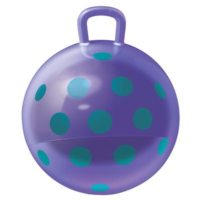 Hedstrom 15"" Metallic Purple Polka Dot Hopper (55-14602)