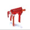 GameFace Prime GFJBR Spring-Powered Foam Dart Blaster, Red view 1