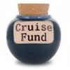 Cottage Creek Jars | Cruise Fund Piggy Bank for Adults, Travel Essentials Vacation Money Jar for Women, Men, Couples | Ceramic Travel Fund Bank, 6-Inch Cruise Essentials Jar view 1