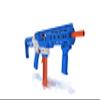 GameFace Prime GFJBB Spring-Powered Foam Dart Blaster, Blue view 1